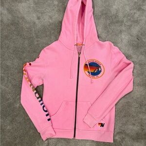 Aviator Nation Pink Hoodie